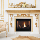Superior - DRT3500 Series - Direct Vent, Elec, Charred Oak Logs, Top/Rear