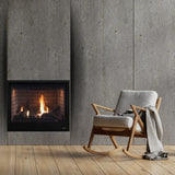 Superior - DRT3500 Series - Direct Vent, Elec, Charred Oak Logs, Top/Rear