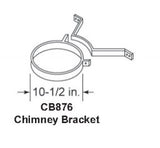 Majestic - SL300 Series Chimney bracket (package of 3)-CB876