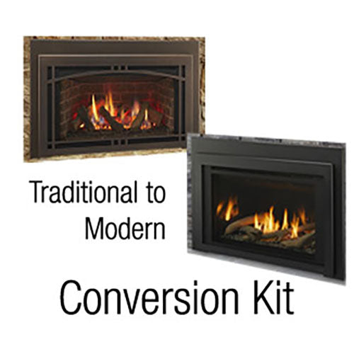 Majestic CKRUBY30 Contemporary Conversion Kit for Ruby 30-Inch, 1 Bag Onyx Glass Media, 1 Bag Diamond