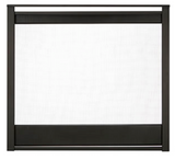 Majestic - Corner Firescreen front - Black-COR-36BK
