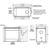 Superior - 40" - Traditional Direct Vent See-Through Gas Fireplace - DRT40ST