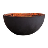 Marquis by Kingsman - Fire Bowl 30" Diameter - Concrete Textured Charcoal - T Series - FPB30TBT | FPB30SGT