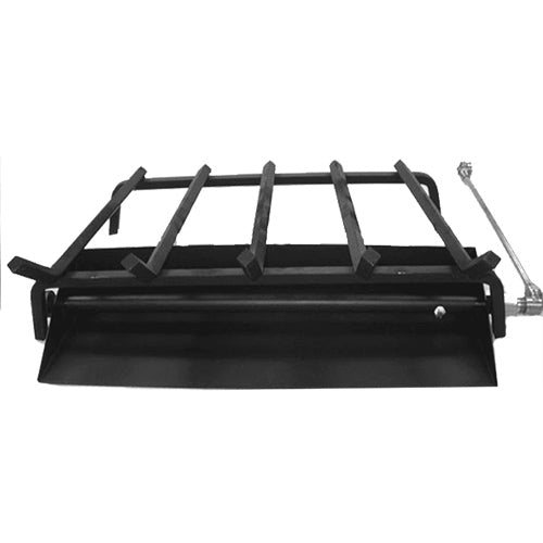 Majestic - Hearth Kits Sand Pan Burners for Single-Sided Fireplaces 18" matchlight hearth kit - 60,000 Btu/Hour Input - Natural Gas-MHK18NG