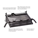 Majestic - 30" Radiant Vented Burner Assembly with IPI and Remote - RB-30PI, RB-30NI