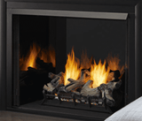 L32BGL PANEL: 32" Reflective Black Glass PanelMonessen Hearth - 32" Reflective Black Glass - L32BGL