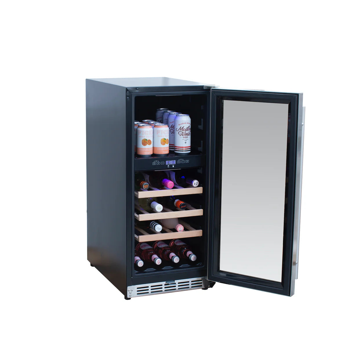 Outdoor Rated Dual Zone Wine Cooler - 15" 3.2C  - Summerset