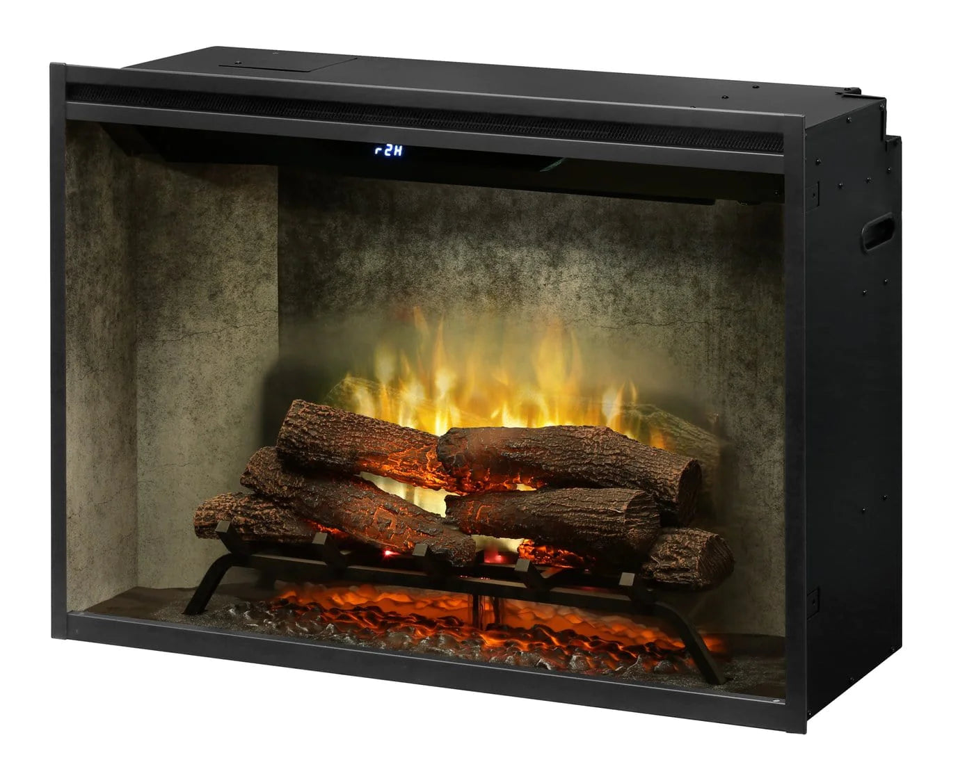 Dimplex - Revillusion® 36" Built-In Firebox, Weathered Concrete - 500002401 | Fireplace Trends