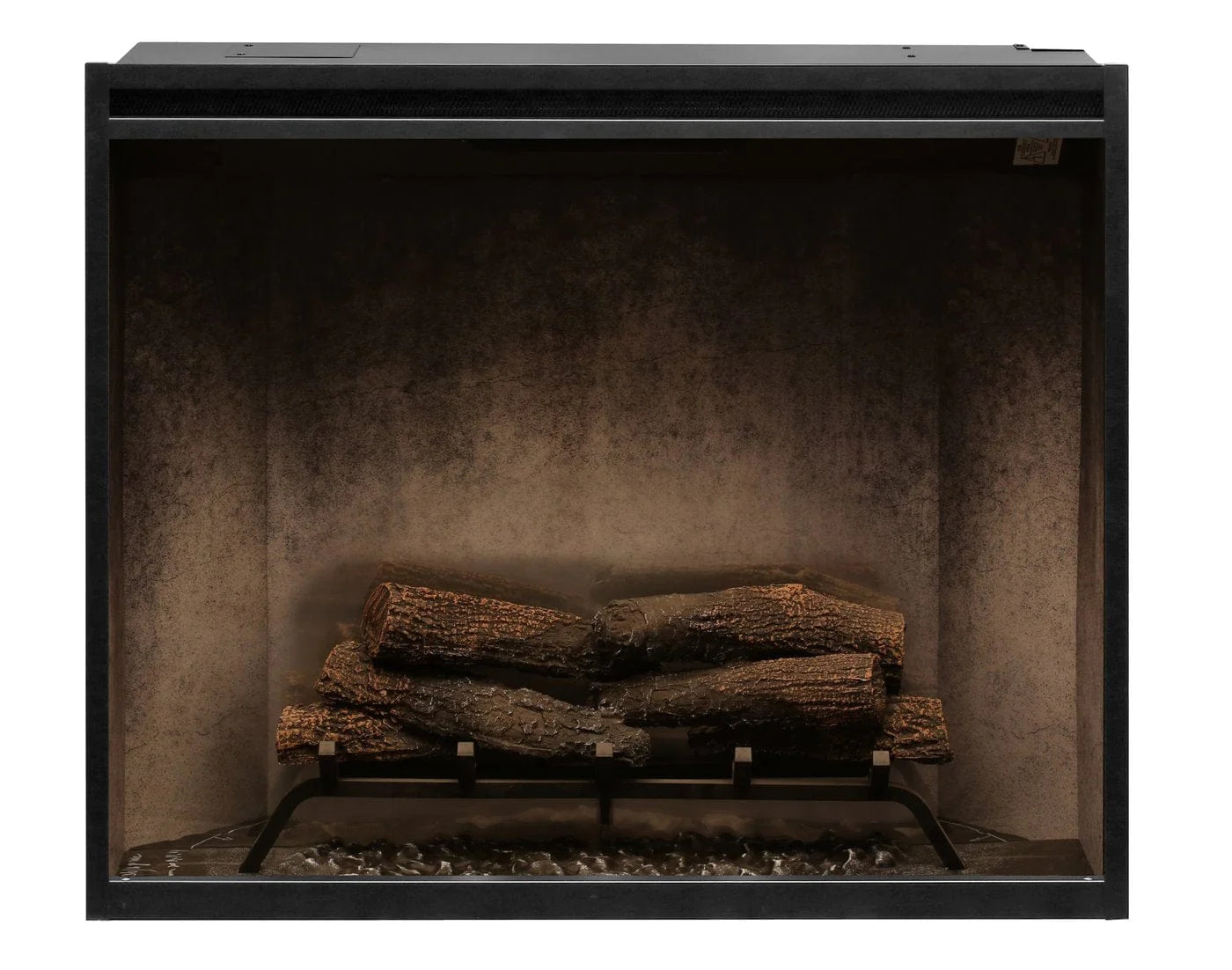 Dimplex - Revillusion® 36" Portrait Built-In Firebox, Weathered Concrete W/Glass - 500002399