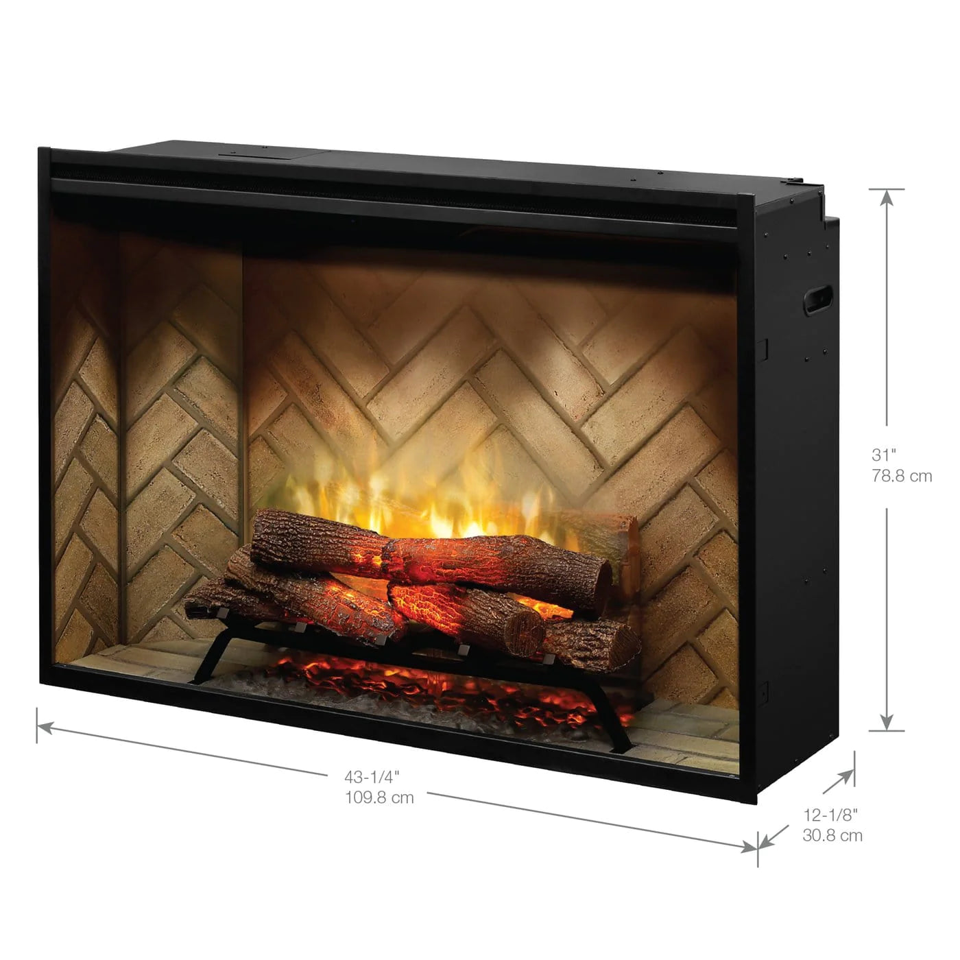 Dimplex - Revillusion® 42 Herringbone Built-In Firebox - 500002410