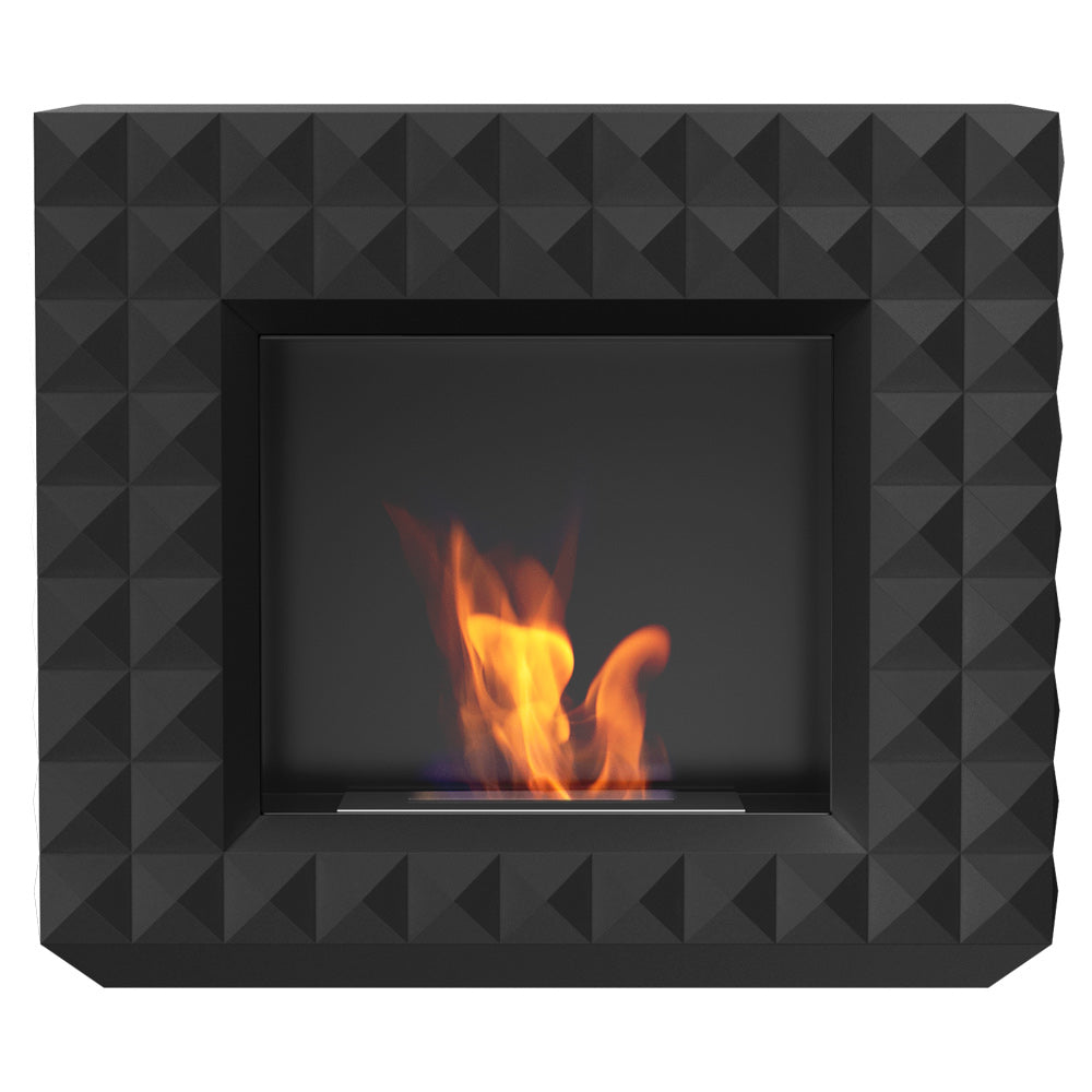 Portal bio-fireplace MILAN Black - MILAN/FP/B - Fireplace Trends