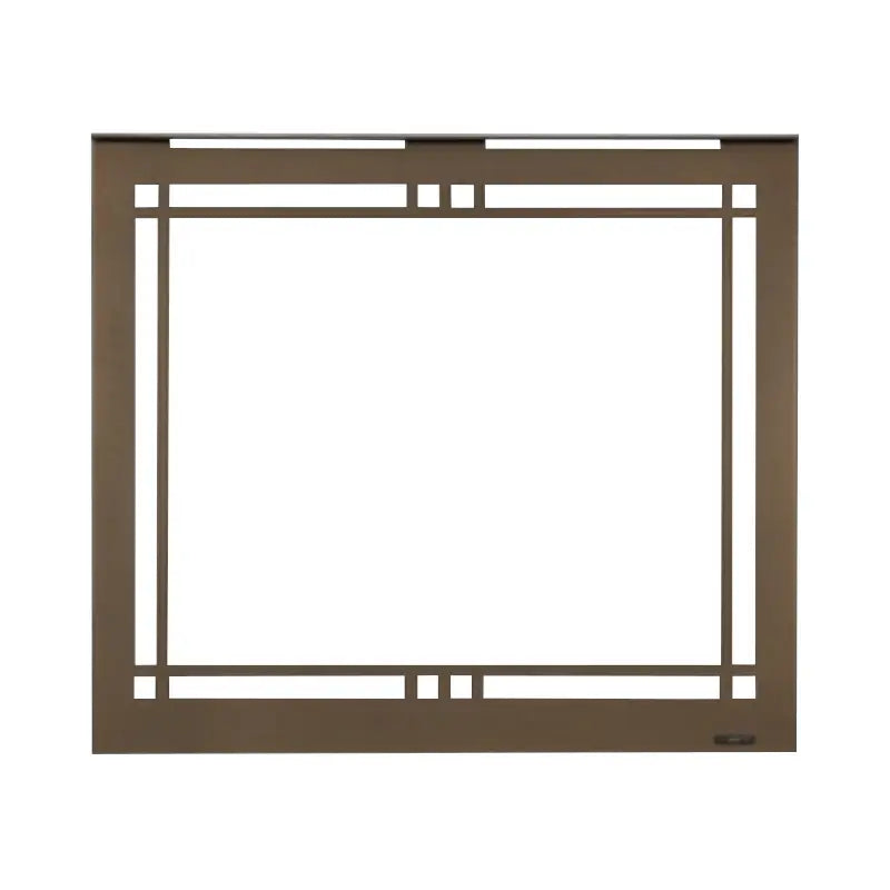 Majestic - Contemporary Rectangular Door 42" overlap front - Bronze-CRD42BZ