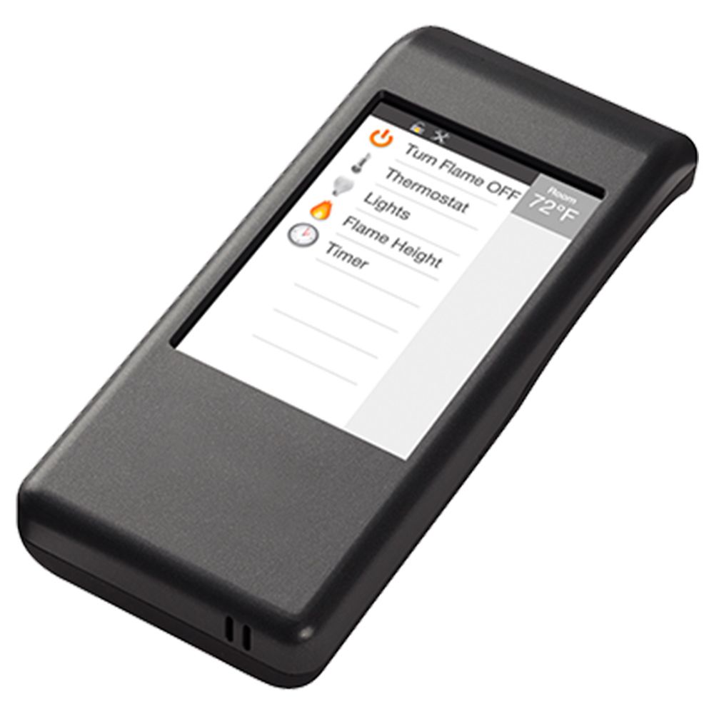 Outdoor Lifestyle - IntelliFire Touch black remote control, docking station and auxiliary control module - IFT-RC400