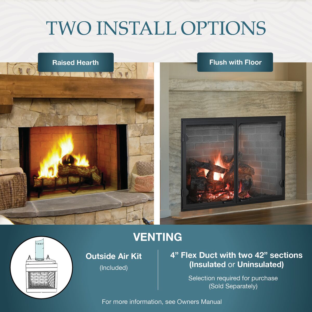 Majestic Biltmore - Wood Burning Fireplace | FireplaceTrends.com