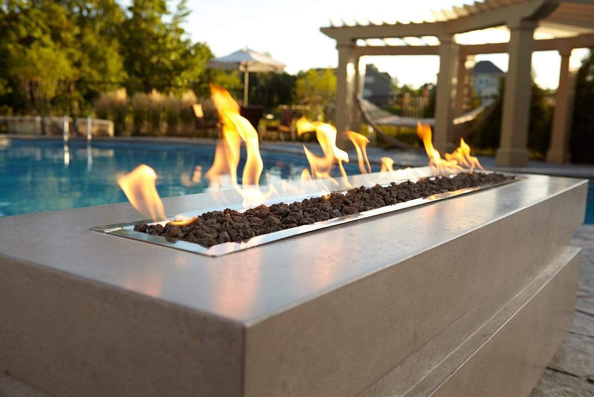 Majestic - Lava rock for Plaza linear gas fire pit-MEDIA-LAVA
