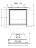 Kingsman - Surround - Hearth Mount - ZCV34S1BL
