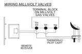 Skytech - Timer/Thermostat Fireplace Remote Control - 3301