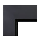 Kingsman Black Wall Surround for Flush-Installed ZCV3622 Direct Vent Gas Fireplace - ZCVRB36SWFBL