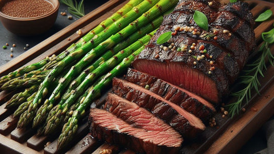 Grilled Tri-Tip and Asparagus