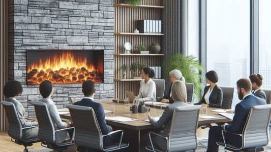 How to choose a fireplace for your office?