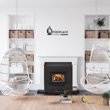 Empire Stove - Archway Wood-Burning Insert at Webstore Fireplace Trends | fireplacetrends.com - Traditional Fireplace