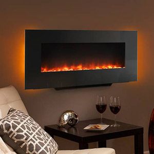 Simplifire 38" Wall Mount Electric Fireplace