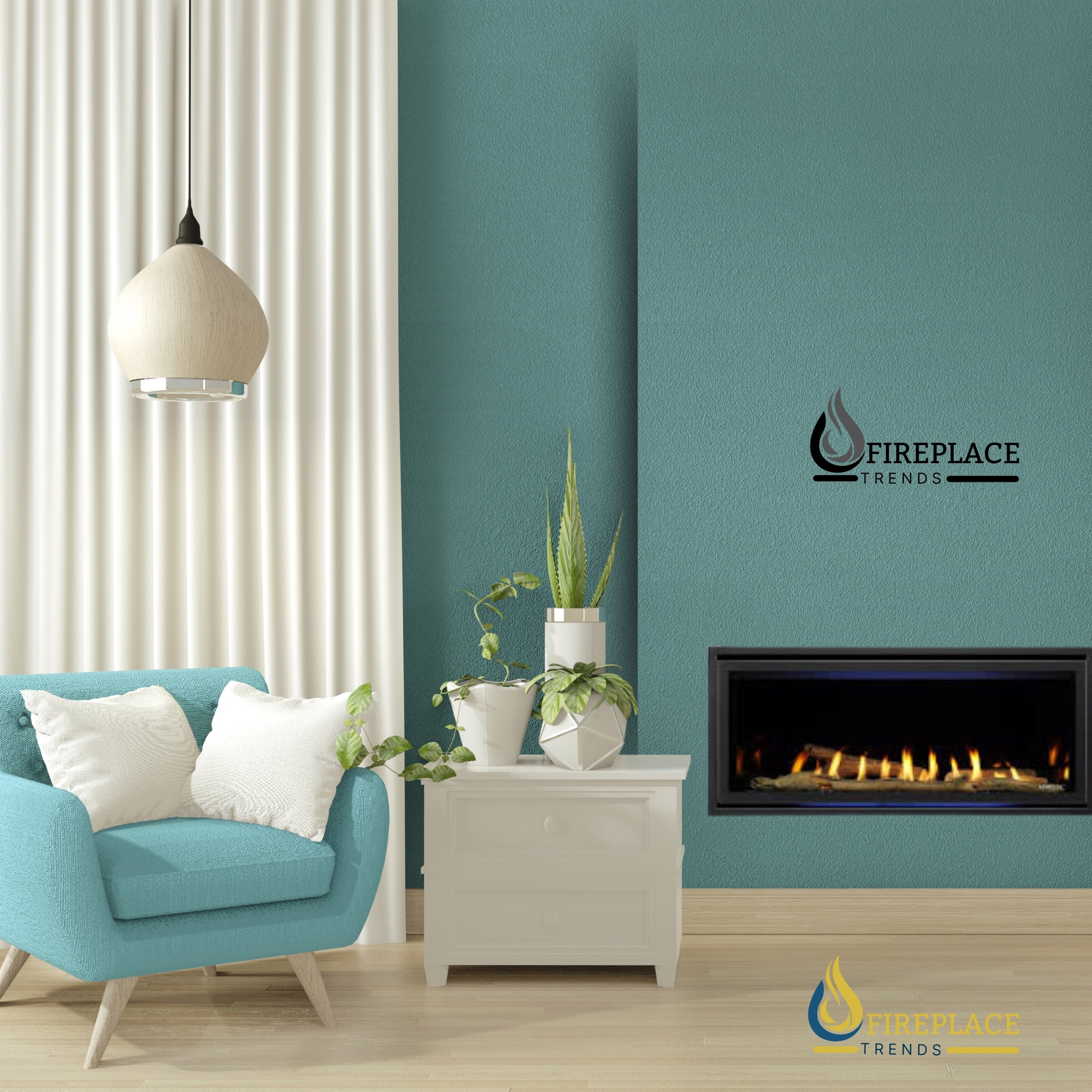 Majestic - Jade 42" - Direct Vent Linear Gas Fireplace with IntelliFire Touch Ignition System