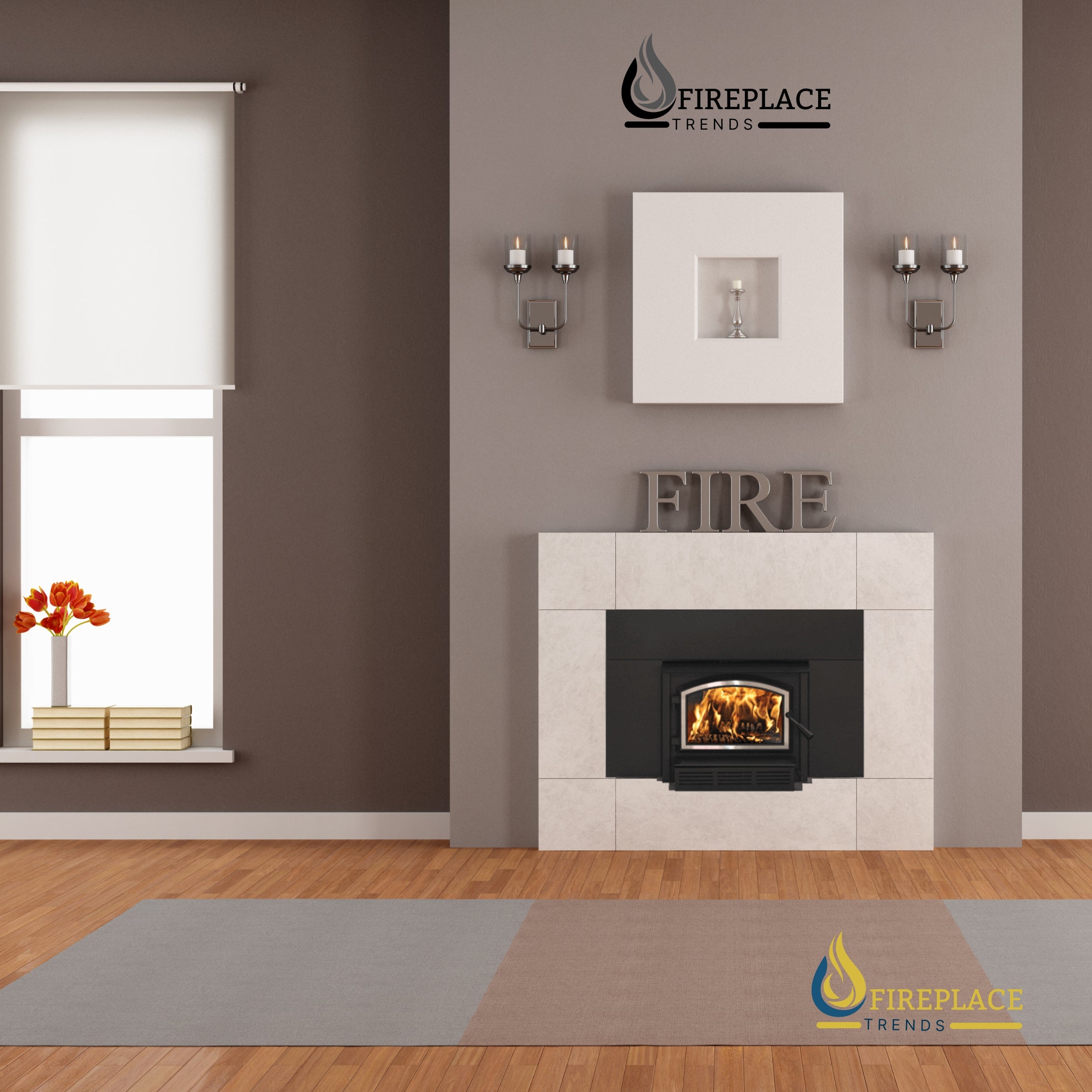 Empire Stove - Archway Wood-Burning Insert at Webstore Fireplace Trends | fireplacetrends.com - Traditional Fireplace