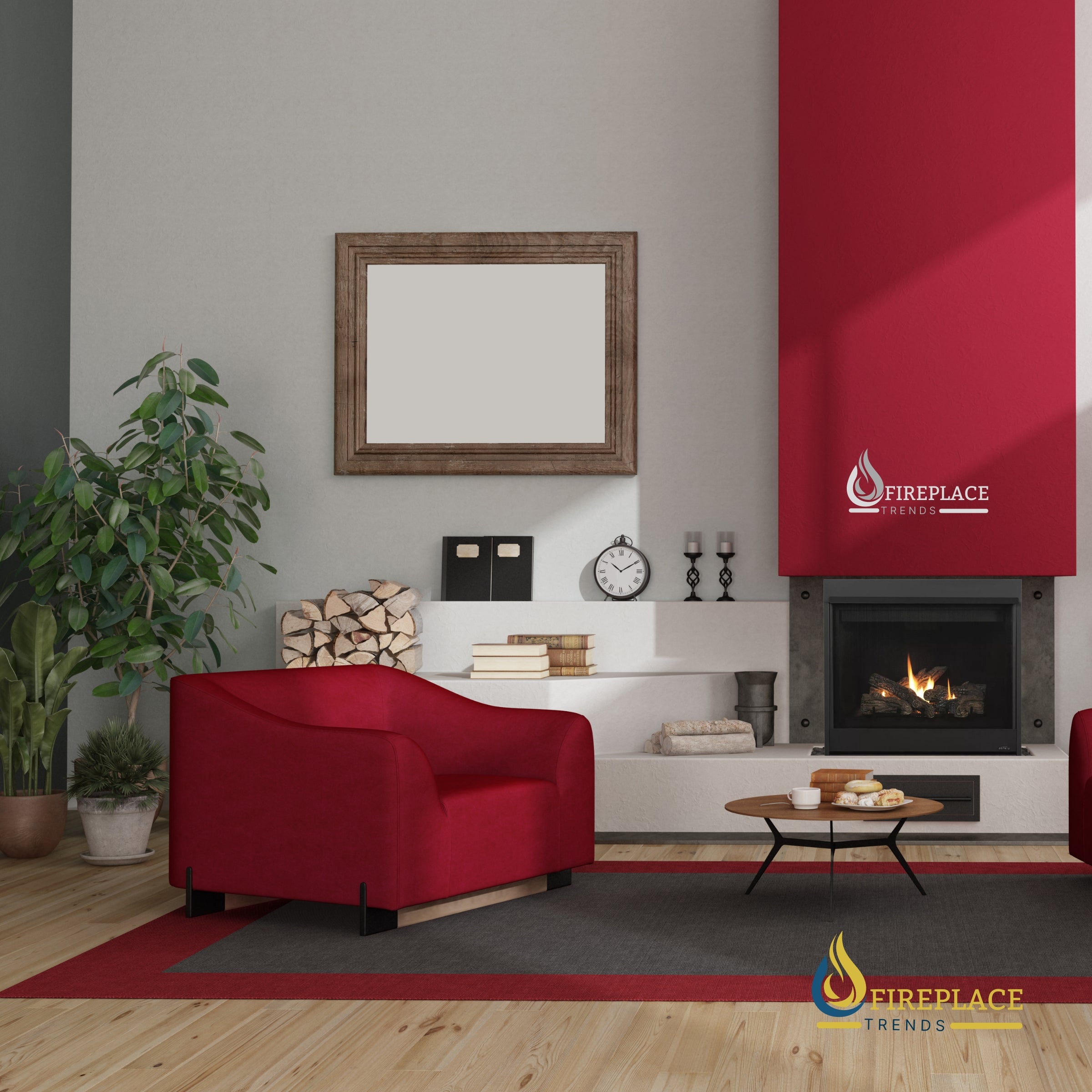 The DRT2000 Series of traditional direct vent gas fireplaces combine beauty, efficiency and value. Standard features include: dedicated top or rear flue, millivolt or electronic IPI/CPI ignition with seamless battery back-up, detailed ceramic fiber logs, black painted interior, tempered glass and standard protective screen barrier.