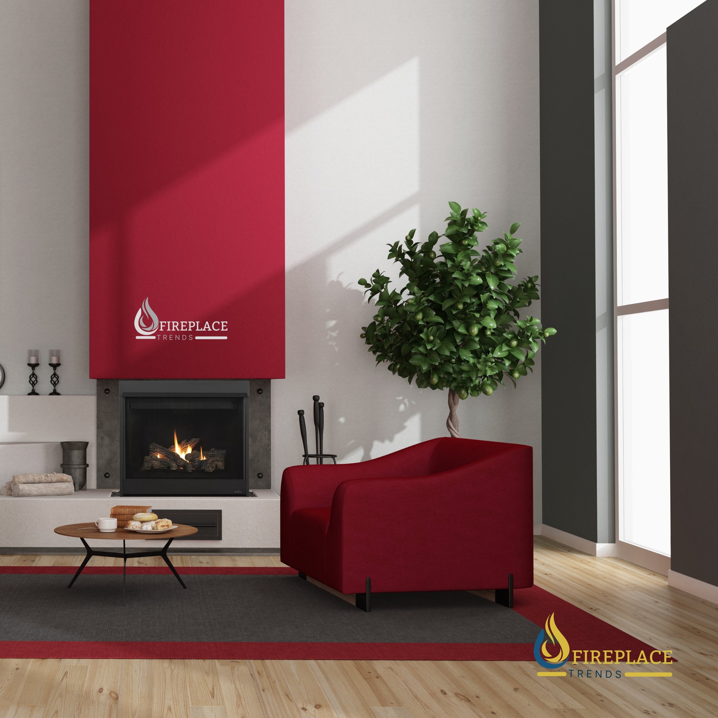 The DRT2000 Series of traditional direct vent gas fireplaces combine beauty, efficiency and value. Standard features include: dedicated top or rear flue, millivolt or electronic IPI/CPI ignition with seamless battery back-up, detailed ceramic fiber logs, black painted interior, tempered glass and standard protective screen barrier.