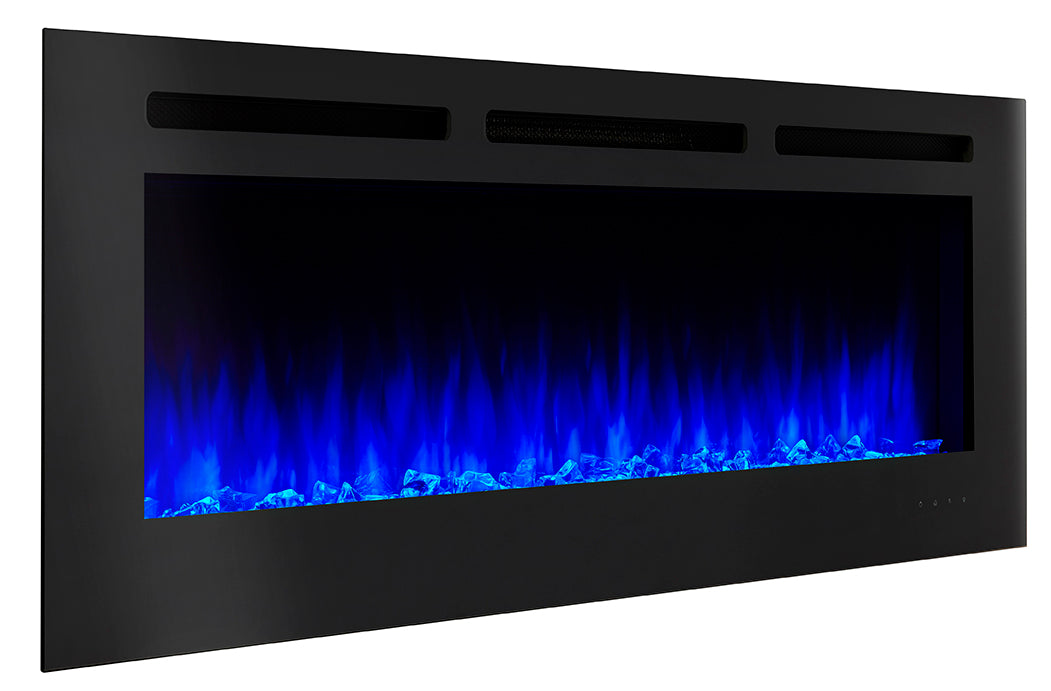 Simplifire 60" Allusion Recessed Linear Electric Fireplace