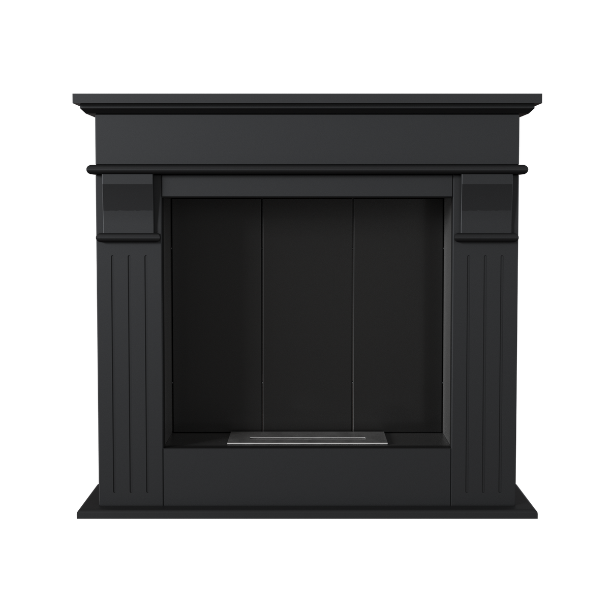 Portal Bio-fireplace CAPRI black