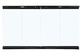 Majestic - Original bi-fold glass doors with black trim - DM1042