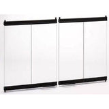Majestic - Original bi-fold glass doors with black trim - DM1042