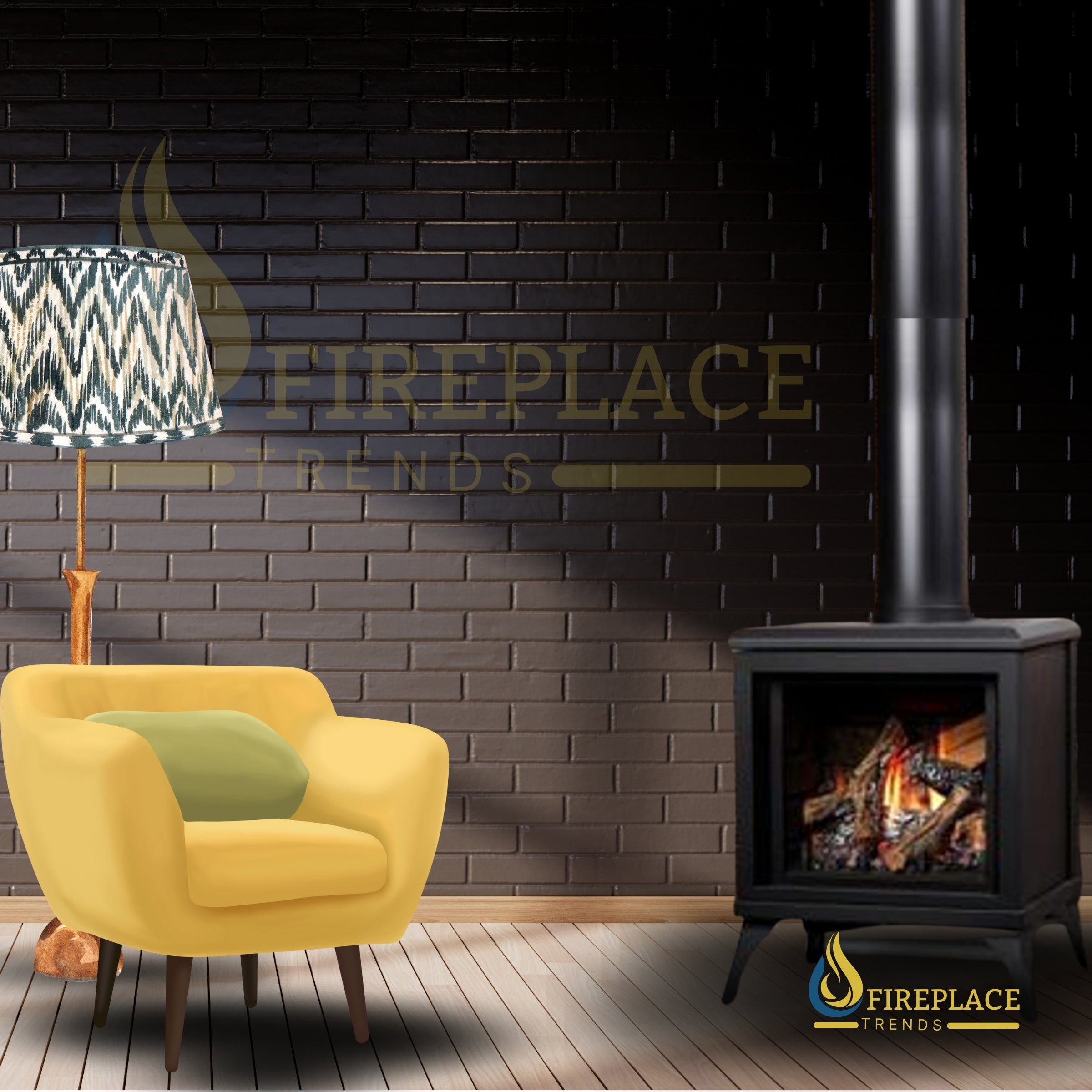 Kingsman - 23" - Free Standing Direct Vent Gas Stove: Elegance Meets Efficiency - FDV200S