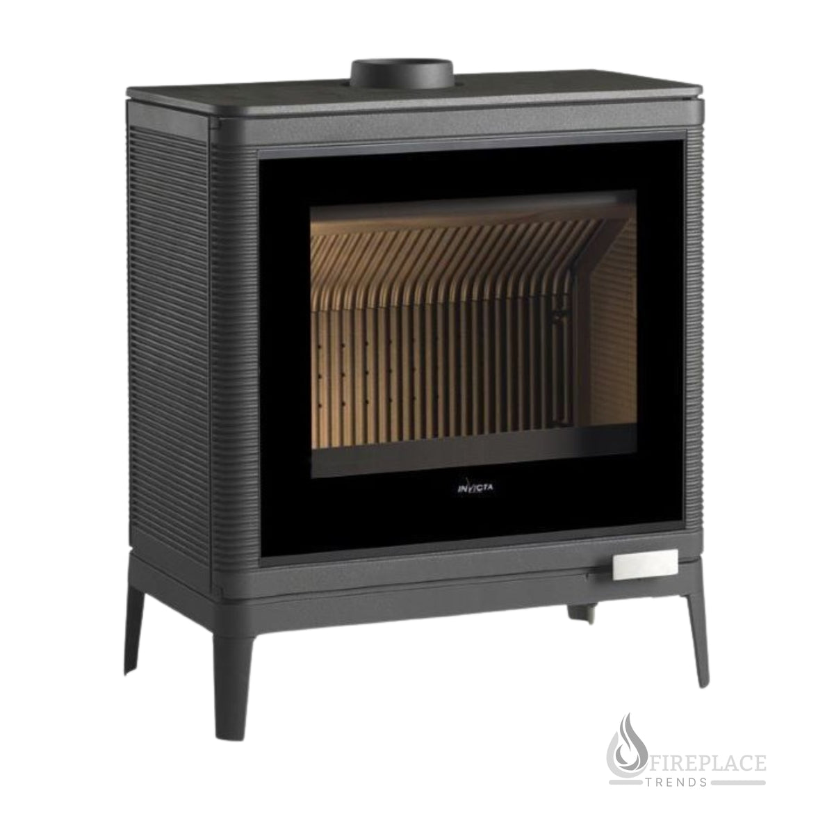 Invicta  - Kazan GA 30" - Contemporain Cast Iron Wood Stove