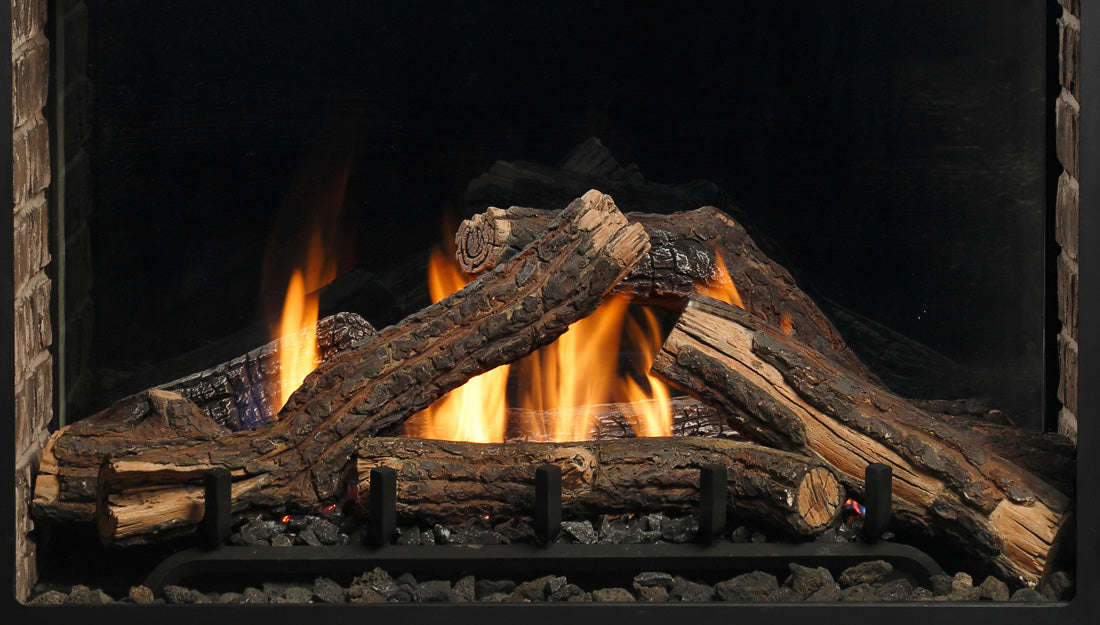 Kingsman - Log Set (Oak, Driftwood) for Gas Fireplaces - M42LG4
