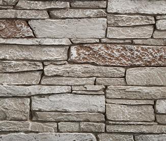 Majestic 42-Inch Castle Stone Brick Interior Panels for Meridian 42-Inch Fireplace - BRICK42MCS