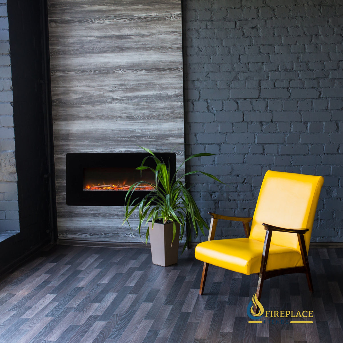 Dimplex - Winslow 48" - Wall-mounted / Tabletop Linear Electric Fireplace