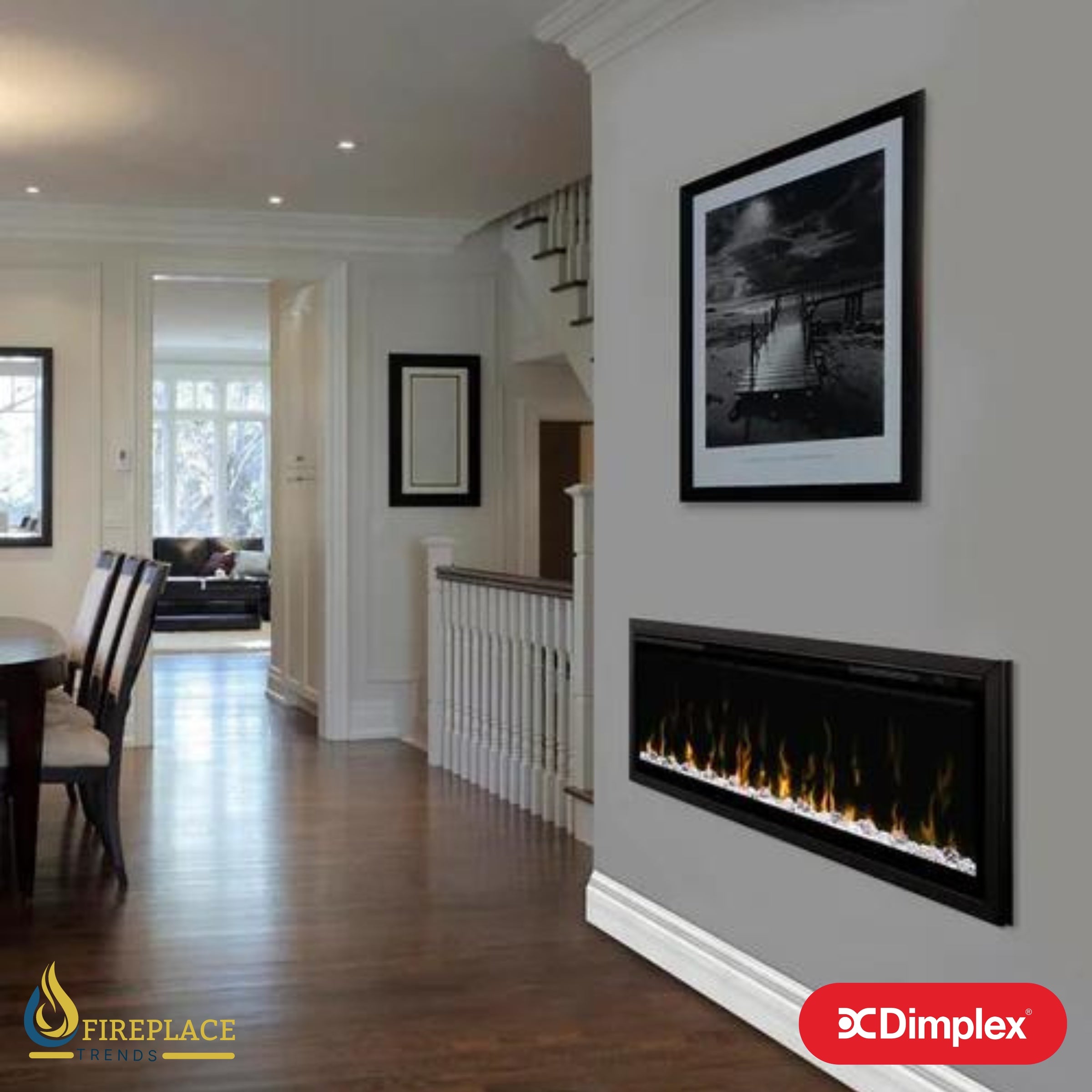 Dimplex - IgniteXL® 60" Built-in Linear Electric Fireplace - X-XLF60