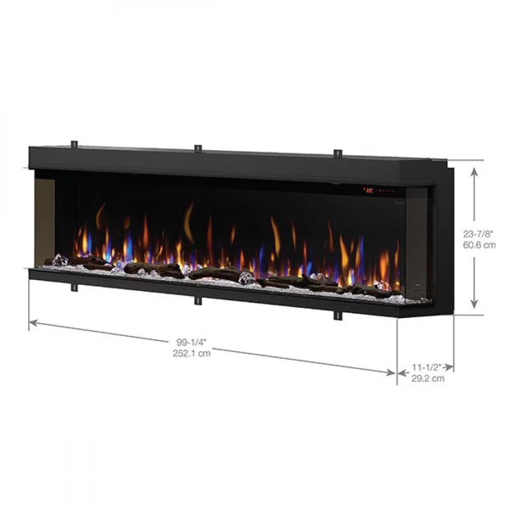 100" IgniteXL Bold Linear Electric Fireplace