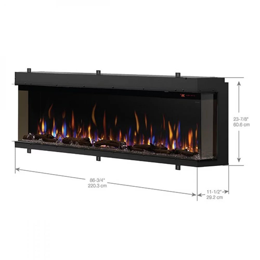 88" IgniteXL Bold Linear Electric Fireplace