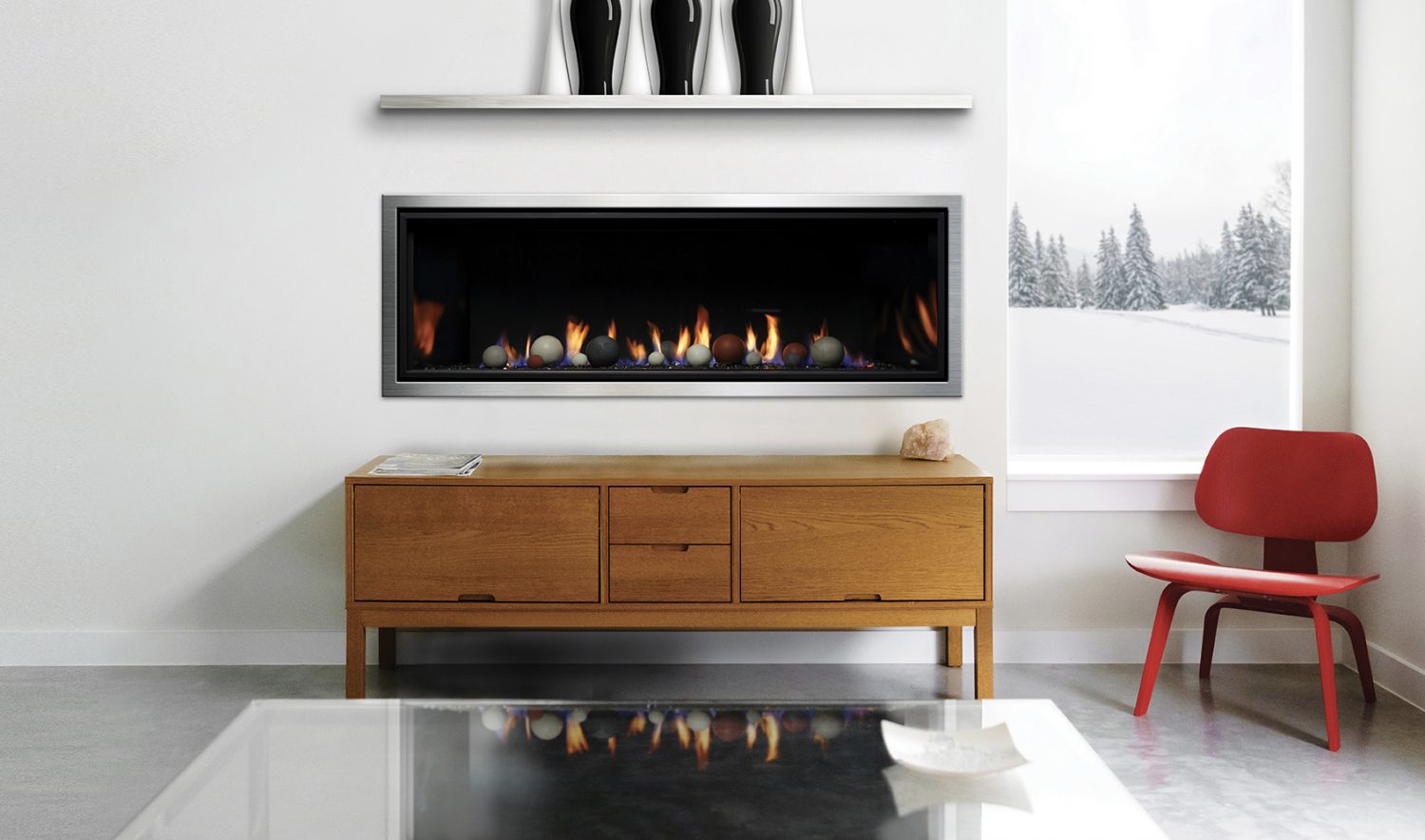 Kingsman Zero Clearance Gas Fireplace