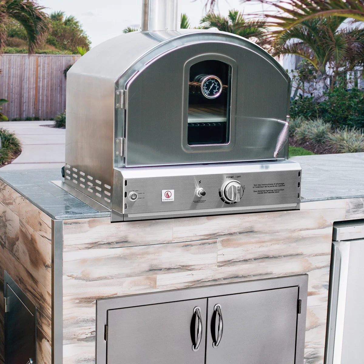 Summerset - Built-In Outdoor Pizza Oven - SS-OVBI-LP, SS-OVBI-NG
