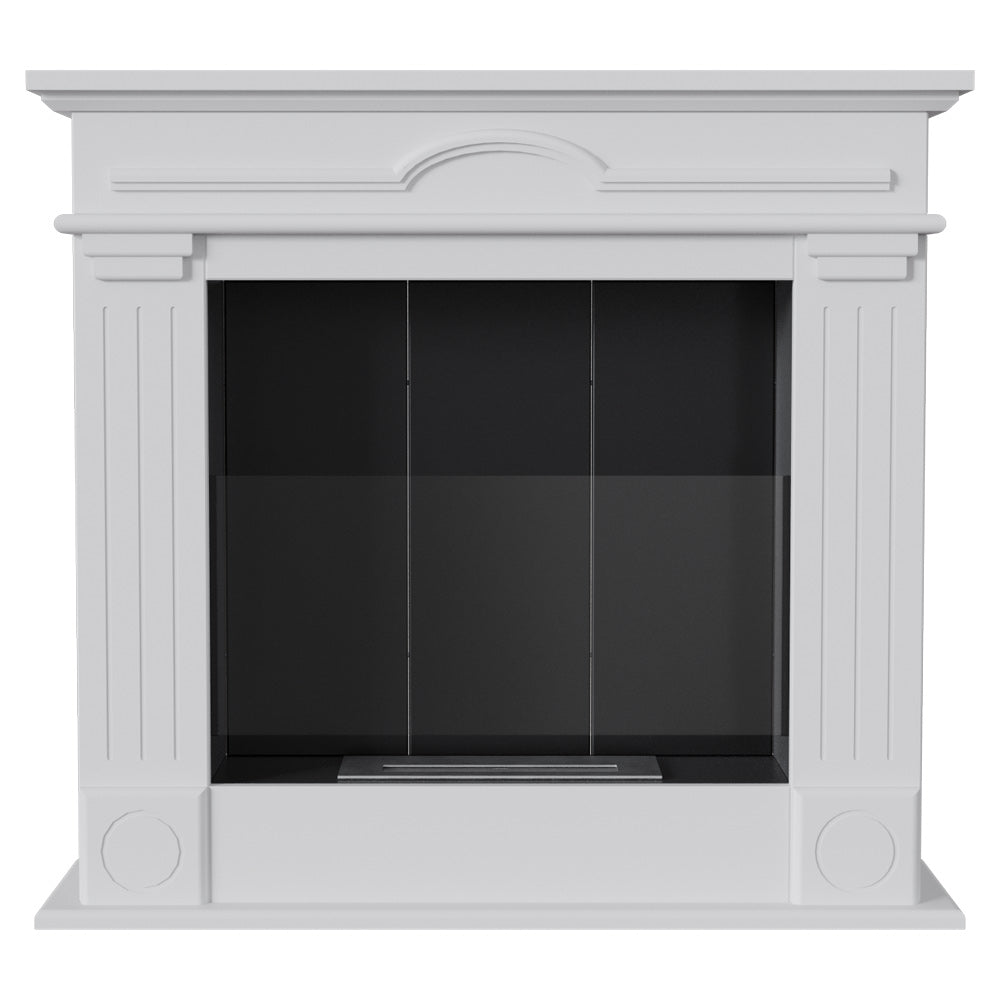 Portal Bio-fireplace PALERMO white - PALERMO/FP/W