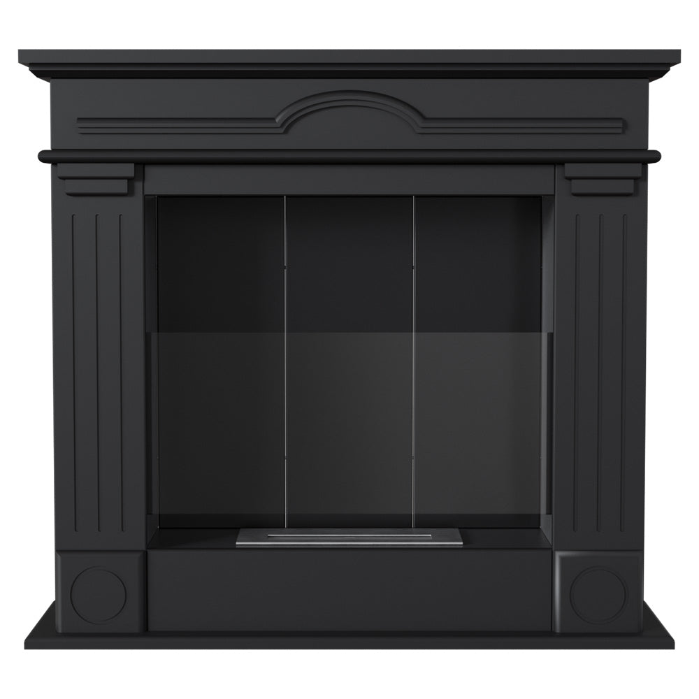 Portal Bio-fireplace PALERMO black