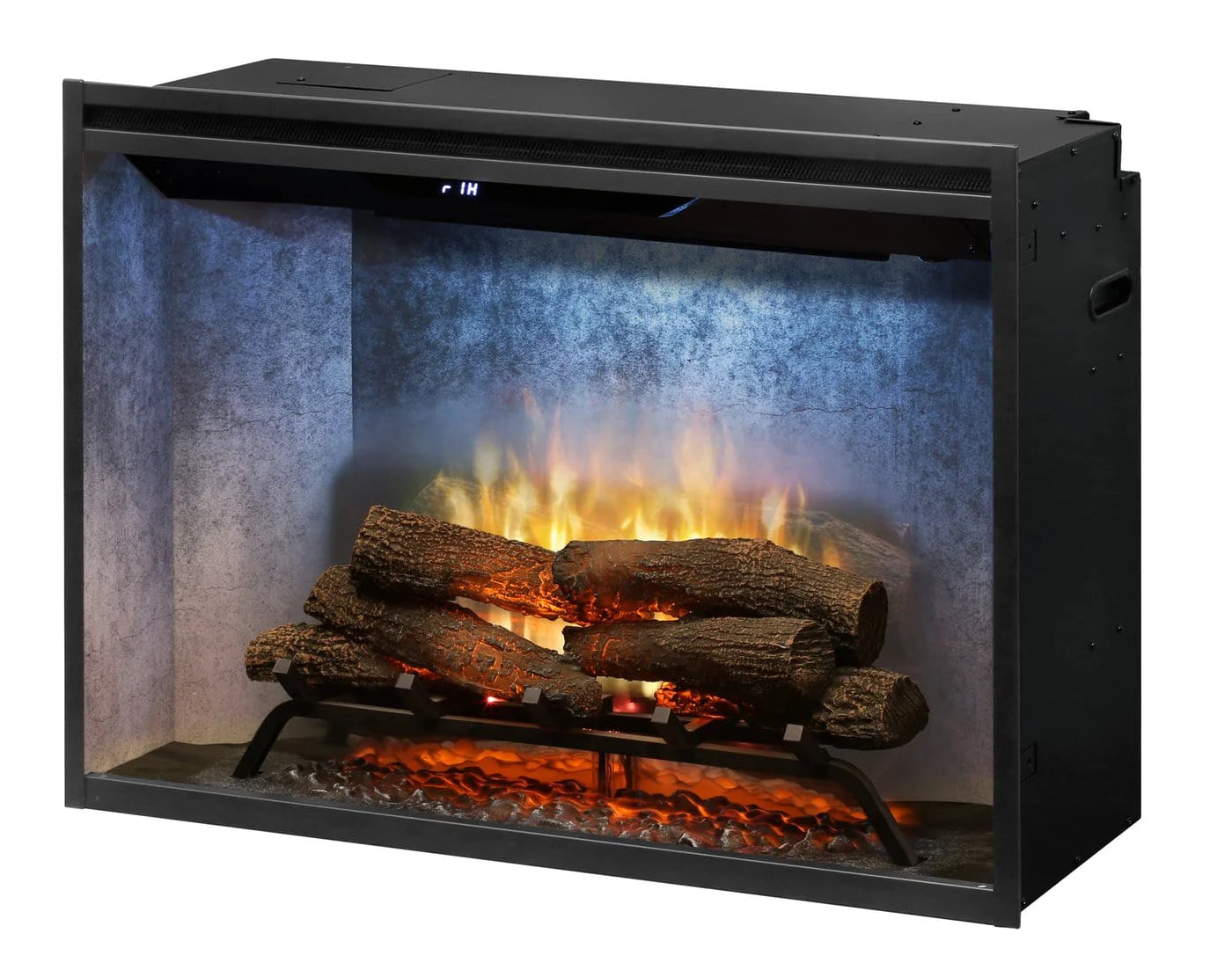 Dimplex - Revillusion® 36" Built-In Firebox, Weathered Concrete - 500002401 | Fireplace Trends