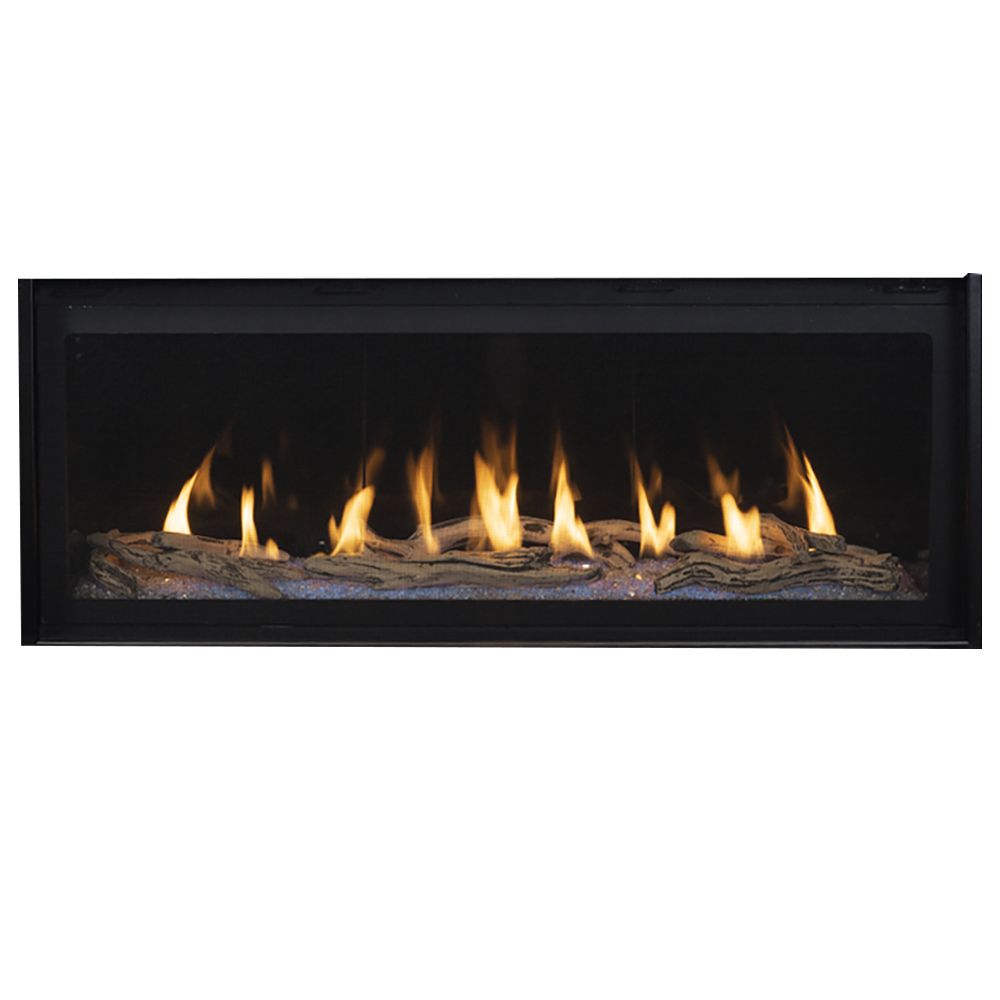 Superior - 48" - Electronic Ignition, Lights Direct Vent Linear Gas Fireplace - DRL 6000 Series