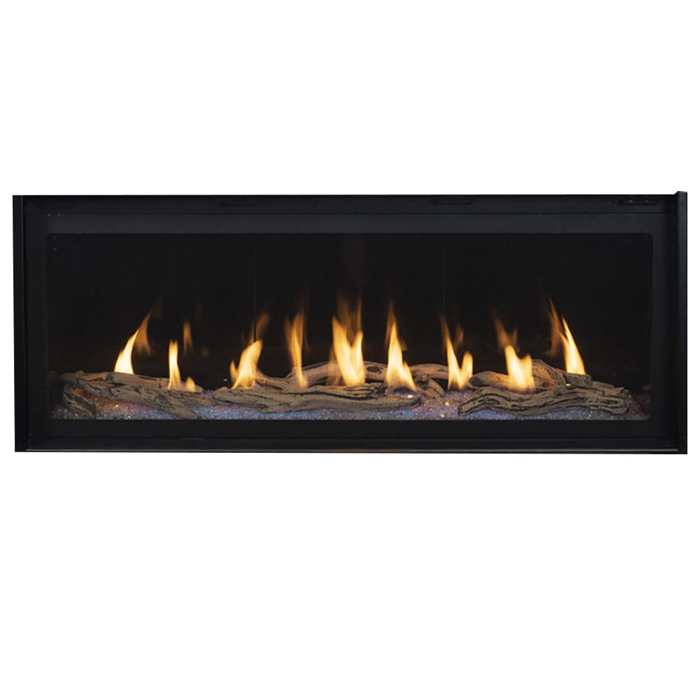 Superior - 60" - Electronic Ignition, Lights Direct Vent Linear Gas Fireplace - DRL 6000 Series