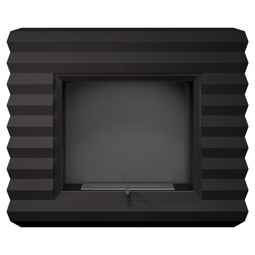 Portal Bio-fireplace PINUS TÜV black - Fireplace Trends